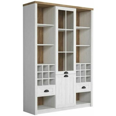 MUEBLES Parma A148 Lefkas Roble - Vitrina MUEBLES Parma A148 Lefkas Roble - Vitrina