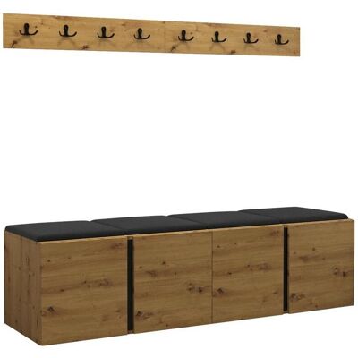 MUEBLES Hartford 276 Conjunto para pasillo - Muebles de entrada MUEBLES Hartford 276 Conjunto para pasillo - Muebles de entrada