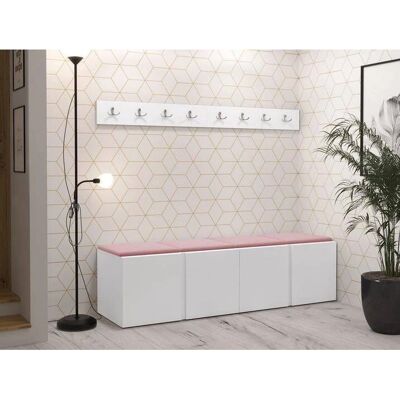 MUEBLES Hartford 276 Conjunto de Paneles de Pared Blanco - Pared MUEBLES Hartford 276 Conjunto de Paneles de Pared Blanco - Pared