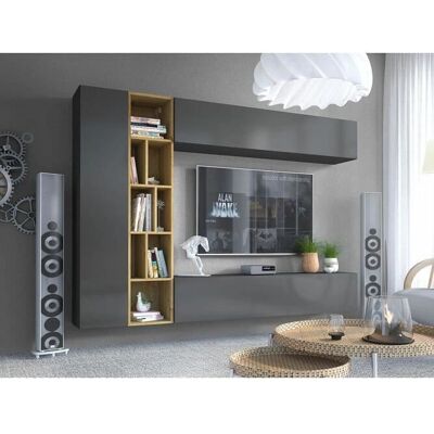 ARREDAMENTO1 - Moduł salonu Miami 325 - Push to Open, 1600mm, Laminat 16mm ARREDAMENTO1 - Moduł salonu Miami 325 - Push to Open, 1600mm, Laminat 16mm