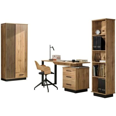 Mobilier1 Ogden J119 Juego de Muebles - Oficina con Cajones Mobilier1 Ogden J119 Juego de Muebles - Oficina con Cajones