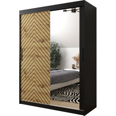Muebles Hartford 311 - Posuvná skříň, 5 polic, 125kg - Šatník Muebles Hartford 311 - Posuvná skříň, 5 polic, 125kg - Šatník