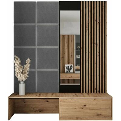 Mobilier1 Conjunto de recibidor Hartford 322 - Aglomerado laminado Mobilier1 Conjunto de recibidor Hartford 322 - Aglomerado laminado