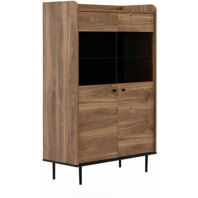 MUEBLES Vitrina M108 - 2 Puertas - Vidrio Templado - Origen UE - Cierre Silencioso MUEBLES Vitrina M108 - 2 Puertas - Vidrio Templado - Origen UE - Cierre Silencioso