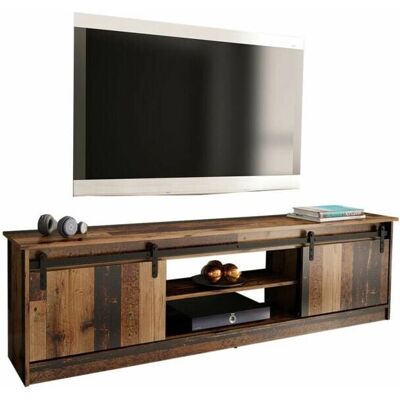 MUEBLES Charlotte 156 TV skříňka - Arbol envejecido MUEBLES Charlotte 156 TV skříňka - Arbol envejecido