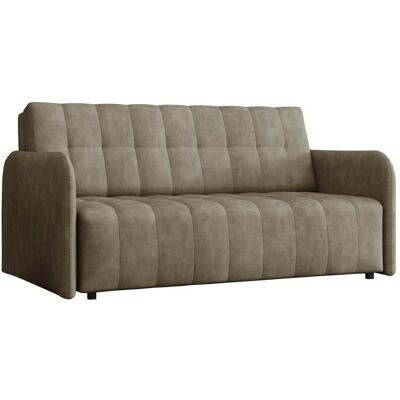 Mobilier1 Sofá Cama Columbus - Terciopelo, Patas en Madera, Europeo Mobilier1 Sofá Cama Columbus - Terciopelo, Patas en Madera, Europeo