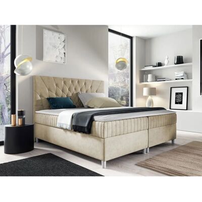 Muebles Baltimore 175 Doble Color marrón claro - Cama Muebles Baltimore 175 Doble Color marrón claro - Cama
