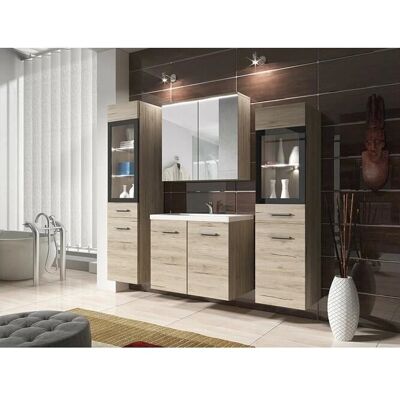 ARREDAMENTO1 Sarasota 140 Quercia Koupelnová sada - Set koupelny ARREDAMENTO1 Sarasota 140 Quercia Koupelnová sada - Set koupelny