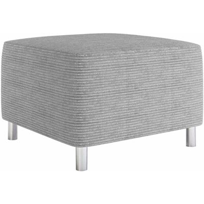 Mobilier1 - Puf 42x56x65 cm Sametové Plastové Nohy - Puf Mobilier1 - Puf 42x56x65 cm Sametové Plastové Nohy - Puf