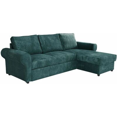 Mobilier1 Poso 125 Rohový pohov z sametu - Pohov Mobilier1 Poso 125 Rohový pohov z sametu - Pohov