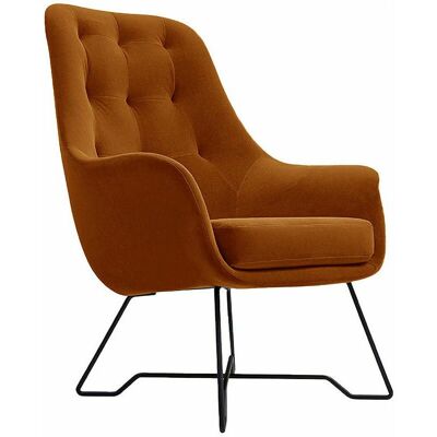Mobilier1 Kingston 135 Sillón de Terciopelo - Sillón Mobilier1 Kingston 135 Sillón de Terciopelo - Sillón
