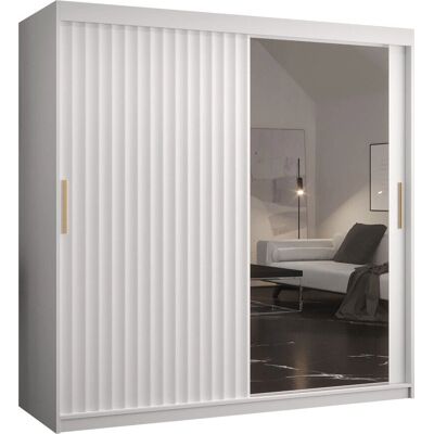 MUEBLES Hartford 338 Armario Blanco Correderas - Wardrobe MUEBLES Hartford 338 Armario Blanco Correderas - Wardrobe