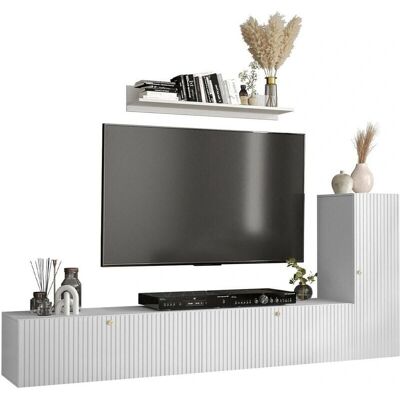 ARREDAMENTO1 Hartford H105 Biały - Meble do salonu ARREDAMENTO1 Hartford H105 Biały - Meble do salonu