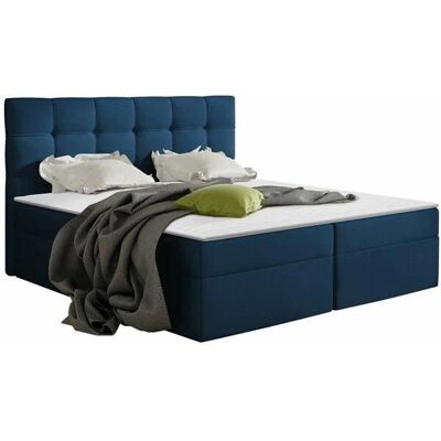 Comfivo Kronos 09 Doble Azul - Cama Comfivo Kronos 09 Doble Azul - Cama