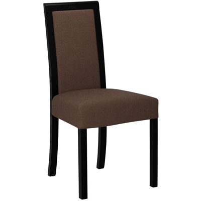 Mobilier1 Victorville 161 Černá čalouněná dřevěná židle Mobilier1 Victorville 161 Černá čalouněná dřevěná židle