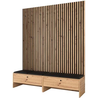 MOBILIER1 Hartford 485 Roble Artesano Conjunto - Muebles MOBILIER1 Hartford 485 Roble Artesano Conjunto - Muebles