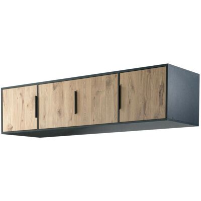 MUEBLES Honolulu B102 - 45x196cm, 4 puertas, aglomerado laminado MUEBLES Honolulu B102 - 45x196cm, 4 puertas, aglomerado laminado