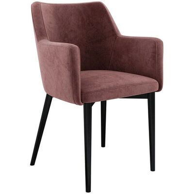Silla de Terciopelo Negro Jackson - Silla Silla de Terciopelo Negro Jackson - Silla