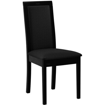 Mobilier1 Victorville 343 - Textil, Dřevo, Černá - Židle Mobilier1 Victorville 343 - Textil, Dřevo, Černá - Židle