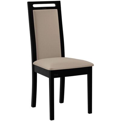 MUEBLES Židle Victorville 344 - Dřevo, Textil, Světle Hnědá MUEBLES Židle Victorville 344 - Dřevo, Textil, Světle Hnědá