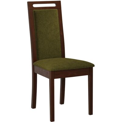 MOBILIER1 Krzesło Victorville - Tkanina i Drewno - 96x45x41cm MOBILIER1 Krzesło Victorville - Tkanina i Drewno - 96x45x41cm