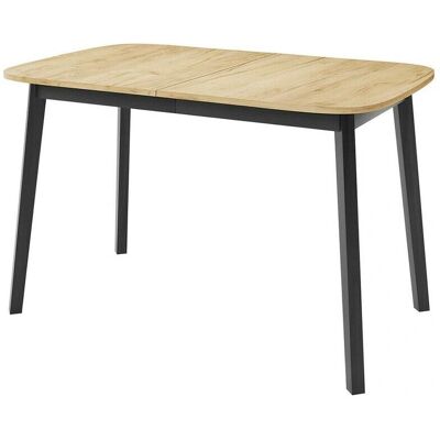 Mobilier1 Edmond 110 - Mesa de Madera con Extensión - Comedor Mobilier1 Edmond 110 - Mesa de Madera con Extensión - Comedor
