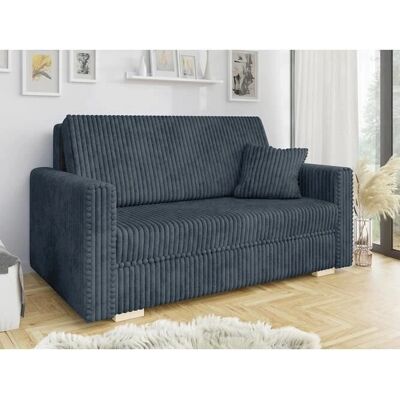 Sofa rozkładana Columbus 205 z weluru z pojemnikiem na pościel Sofa rozkładana Columbus 205 z weluru z pojemnikiem na pościel