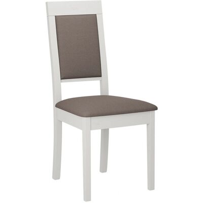 MUEBLES Victorville 340 - Hnědá, Bílá, Čalounění - Židle MUEBLES Victorville 340 - Hnědá, Bílá, Čalounění - Židle