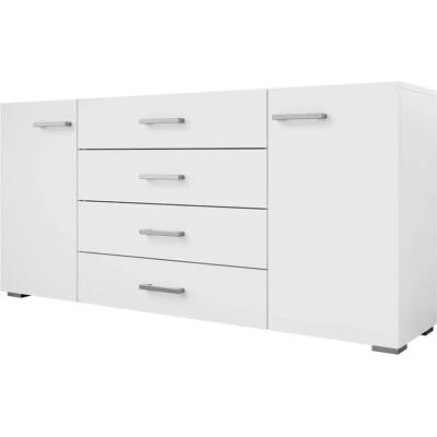 MOBILIER1 Comfivo R100 - Blanco, 74x156x35cm - Cómoda MOBILIER1 Comfivo R100 - Blanco, 74x156x35cm - Cómoda