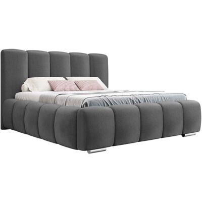 Mobilier1 Kronos 22 Dvoulůžko Šedé - postel Mobilier1 Kronos 22 Dvoulůžko Šedé - postel