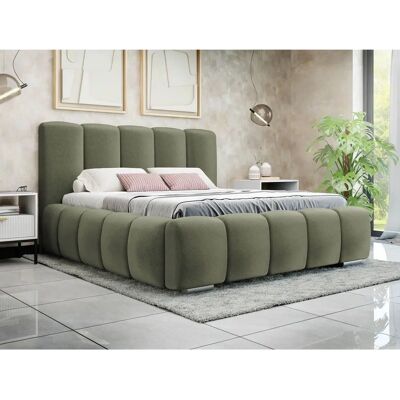 Mobilier1 Kronos 46 Manželská postel - Tapeta, Lamelový rošt, 140x200 cm Mobilier1 Kronos 46 Manželská postel - Tapeta, Lamelový rošt, 140x200 cm