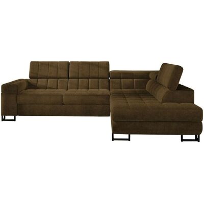 Mobilier1 232 Sofá esquina - Función de descanso, Caja de ropa de cama Mobilier1 232 Sofá esquina - Función de descanso, Caja de ropa de cama