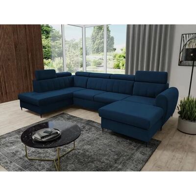 Mobilier1 Kronos 09 Sofá esquina - Función de descanso - Caja de ropa de cama - 355x200x90cm Mobilier1 Kronos 09 Sofá esquina - Función de descanso - Caja de ropa de cama - 355x200x90cm