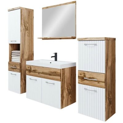 Mobilier1 Conjunto de baño Sarasota 161 - Wotan roble Mobilier1 Conjunto de baño Sarasota 161 - Wotan roble