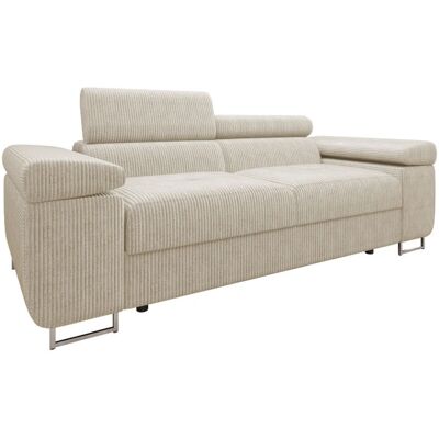 MOBILIER1 Sofá S105 - Terciopelo, Patas de metal - Sofá MOBILIER1 Sofá S105 - Terciopelo, Patas de metal - Sofá