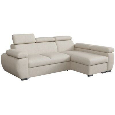 Mobilier1 Sofa narożna Columbus 132 - Funkcja spania - Skrzynia na pościel - 255x170x85cm Mobilier1 Sofa narożna Columbus 132 - Funkcja spania - Skrzynia na pościel - 255x170x85cm