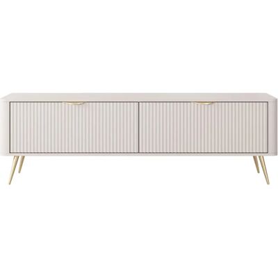 Szafka RTV Kingston AC104 beżowa - 164x52x38cm Szafka RTV Kingston AC104 beżowa - 164x52x38cm