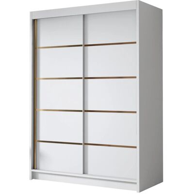 Mobilier1 Atlanta 195 Armario corredero blanco - Armario Mobilier1 Atlanta 195 Armario corredero blanco - Armario