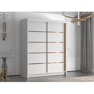 Mobilier1 Atlanta 194 Biała Szafa z Drzwiami Suwanymi Mobilier1 Atlanta 194 Biała Szafa z Drzwiami Suwanymi