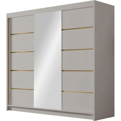 Mobilier1 Atlanta 192 Cachemira Posuvná šatní skříň - Skříň Mobilier1 Atlanta 192 Cachemira Posuvná šatní skříň - Skříň