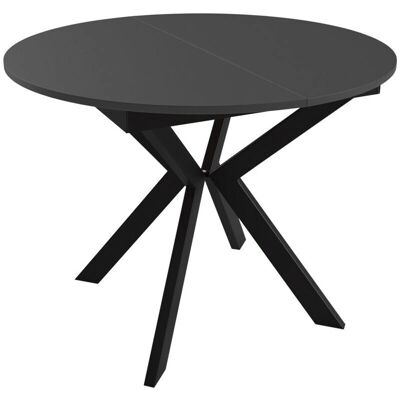 Mesa Oswego 112 de Mobilier1 - Extensible, Negro Mesa Oswego 112 de Mobilier1 - Extensible, Negro