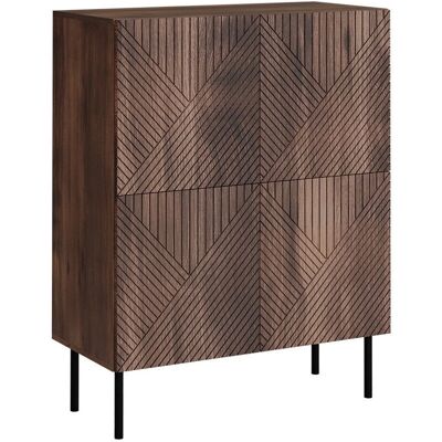MUEBLES Charlotte L106 - Aparador - Nogal - 118x89x42cm MUEBLES Charlotte L106 - Aparador - Nogal - 118x89x42cm