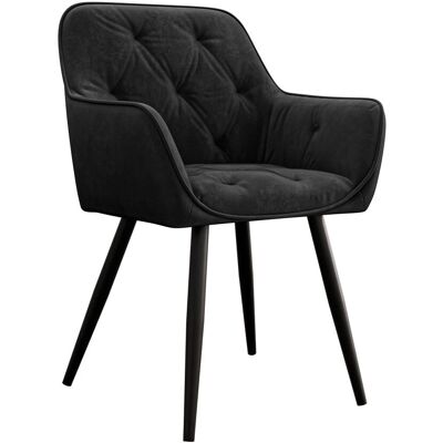 MUEBLES - Jackson 115 - Terciopelo - Metal - Silla MUEBLES - Jackson 115 - Terciopelo - Metal - Silla