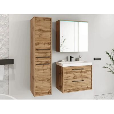 Mobilier1 - Sarasota 173, Wotan roble - Wotan roble - Gabinete de baño Mobilier1 - Sarasota 173, Wotan roble - Wotan roble - Gabinete de baño