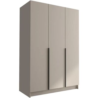 MUEBLES Atlanta 205 - Kaszmir, czarny, 215x150x58cm - Szafa MUEBLES Atlanta 205 - Kaszmir, czarny, 215x150x58cm - Szafa