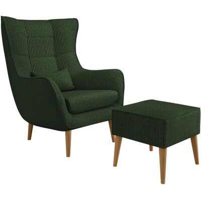MUEBLES - Sillón comfivo 381 - Zelená - Potah - Armchair MUEBLES - Sillón comfivo 381 - Zelená - Potah - Armchair