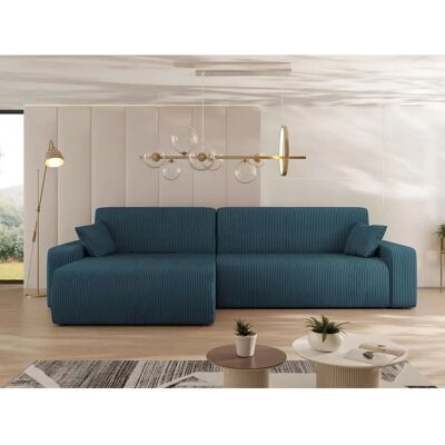 MUEBLES - Shelton 108 - Modrá - Funkce na spaní - Sofa bed MUEBLES - Shelton 108 - Modrá - Funkce na spaní - Sofa bed