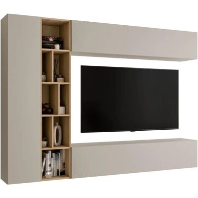 MOBILIER1 - Zestaw do salonu Comfivo 260 Beż Rovere Artisan - Meble do salonu MOBILIER1 - Zestaw do salonu Comfivo 260 Beż Rovere Artisan - Meble do salonu