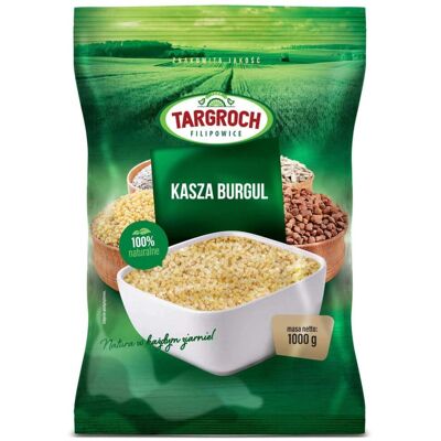 TARGROCH Bulgur Groats - hoher Ballaststoffgehalt, B-Vitamine - 1kg TARGROCH Bulgur Groats - hoher Ballaststoffgehalt, B-Vitamine - 1kg
