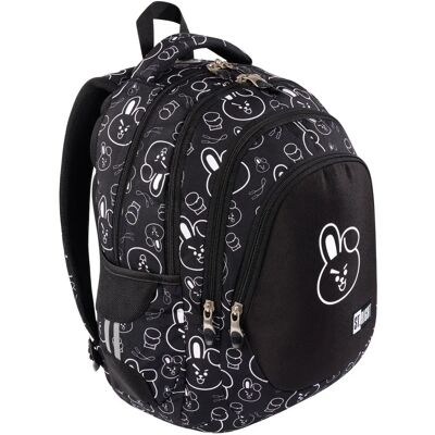 No Name BP-06 Conejo Listo - Mochila con 4 Compartimentos Derecha No Name BP-06 Conejo Listo - Mochila con 4 Compartimentos Derecha